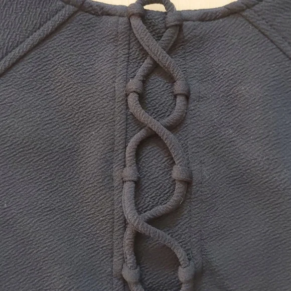 Moto Jacket, Lace Up Back, Fitted & stretchy & adjustable, Small, Tie Back - Picture 9 of 13